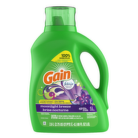 Gain Liquid Laundry Detergent, Moonlight Breeze Scent, 61 Loads, Freshness + Odor Fighting, Soap, He Compatible - 88 Ounce