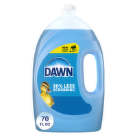 Dawn Ultra Dish Soap Liquid, Dishwashing Grease Removal, Original - 70 Ounce