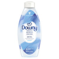 Downy Rinse & Refresh Laundry Odor Remover And Fabric Softener, Ocean Mist, Safe On All Fabrics, He Compatible - 48 Ounce