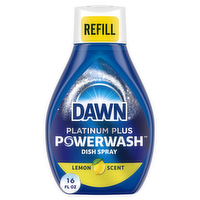 Dawn Platinum Plus Lemon Dish Soap Powerwash Spray Refill - 16 Ounce