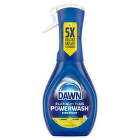 Dawn Powerwash Spray, Dish Soap, Dishwashing Liquid, Lemon, 1 Starter Kit - 16 Ounce