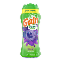 Gain In-Wash Laundry Scent Booster, Moonlight Breeze Fresh Extender + Odor Protection - 12.2 Ounce