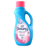 Downy Soft, 2 In 1 Soft , April Fresh, 60 Loads - 44 Ounce