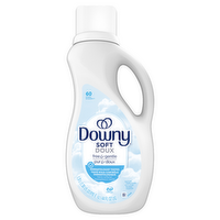 Downy Free & Gentle Liquid Fabric Softener, 60 Loads, Hypoallergenic, Sensitive Skin Friendly Conditioner - 44 Ounce