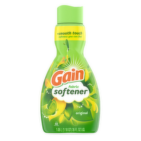 Gain Liquid Fabric Softener, Original Scent, Liq., 48 Loads, Smooth Touch Softness You Can Feel - 35 Ounce