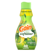 Gain Liquid Fabric Softener, Original Scent, LIQ., 48 Loads, Smooth Touch Softness You Can Feel - 35 Ounce