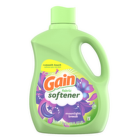 Gain Liquid Fabric Softener, Moonlight Breeze Scent, 136 Loads, Smooth Touch Softness You Can Feel - 100 Ounce