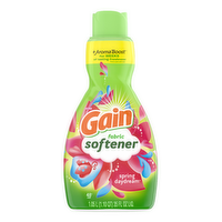 Gain Liquid Fabric Softener, Spring Daydream Scent, 48 Loads, Smooth Touch Softness You Can Feel - 35 Ounce