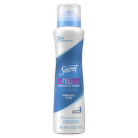 Secret Outlast Dry Spray Antiperspirant And Deodorant For Women, Completely Clean, Each - 4.1 Ounce