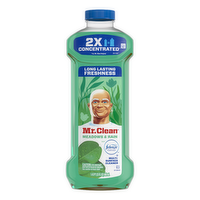 Mr. Clean All Purpose Cleaner, Floor For Mopping, Cleaning Liquid, Meadows & Rain - 23 Ounce