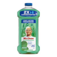 Mr. Clean All Purpose Cleaner, Floor For Mopping, Cleaning Liquid, Meadows & Rain - 41 Ounce