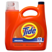 Tide Liquid Detergent, Original 100 Loads - 125 Ounce