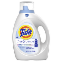 Tide Free & Gentle Liquid Laundry Detergent, , 64 Loads - 84 Ounce