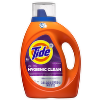Tide Ultra Hygienic Clean Liquid Laundry Detergent, Spring Meadow Scent, 59 Loads, Removes Visible And Invisible Dirt - 84 Ounce