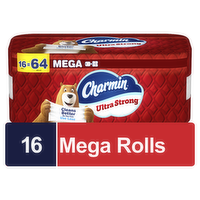 Charmin Mega Ultra Strong Toilet Paper - 16 Count