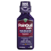 Vicks PainQuil PM Liquid Pain Reliever - 12 Ounce