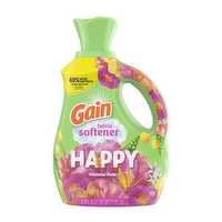 Gain Liquid Fabric Softener, Happy - 71 Ounce