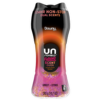 Downy Unstopables Fusions Scent Duos Laundry Booster Beads, Sunset And Citrus Non-Stop Freshness With 1 Dual - 10.7 Ounce