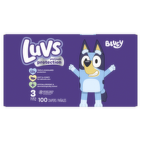 Luvs Platinum Protection Baby Diapers, Size 3 16-28 Lbs - 100 Count