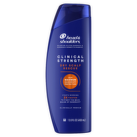 Head & Shoulders Clinical Strength Dry Scalp Rescue Shampoo, For Stubborn Dandruff - 13.5 Ounce
