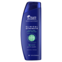 Head & Shoulders Clinical Strength Cooling Itch Relief Shampoo, For Stubborn Dandruff - 13.5 Ounce