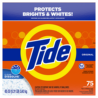 Tide Powder Laundry Detergent, Original Scent, 75 Loads - 85 Ounce