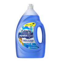 Dawn Platinum Plus Powersuds Liquid Dish Soap, Refill - 51.5 Ounce