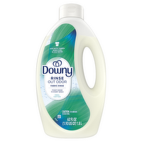 Downy Rinse Laundry Odor Remover, Cool Cotton Scent - 62 Ounce