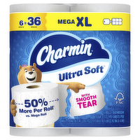 Charmin Ultra Soft Toilet Paper - 6 Count