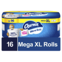 Charmin Ultra Soft Toilet Paper XL Rolls - 16 Count