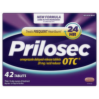 Prilosec OTC Omeprazole Delayed Release Heartburn Relief - 42 Count