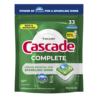Cascade Complete Dishwasher Detergent Fresh - 78 Count