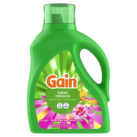 Gain Liquid Laundry Detergent, Happy Hibiscus Scent - 132 Ounce