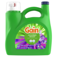 Gain Liquid Laundry Detergent, Moonlight Breeze Scent - 132 Ounce