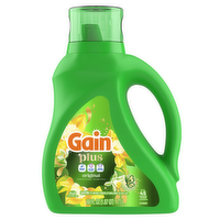 Gain Plus Liquid Washing Detergent, Original Scent, , 45 Loads - 60 Ounce