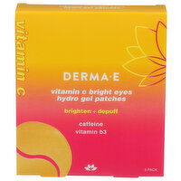Derma E Vitamin C Bright Eyes Hydro Gel Patches - 5 Count