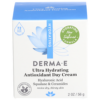 Derma-E Day Crème w Hyaluronic Acid Hydrating - 2 Ounce