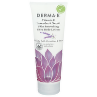 Derma-E Lavender & Neroli Skin Smoothing Shea Body Lotion - 8 Ounce