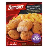 Banquet Chicken Nuggets With Mac And Cheese, Frozen Meal - 6.2 Ounce