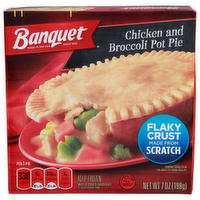 Banquet Chicken And Broccoli Pot Pie - 7 Ounce