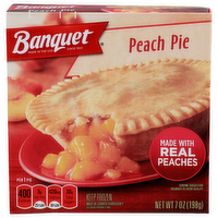 Banquet Peach Pie - 7 Ounce