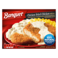Banquet Chicken Fried Frozen Meal - 10.1 Ounce