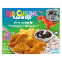 Kid Cuisine Level Up Dino Chicken Nuggets, Frozen Meal - 9.7 Ounce
