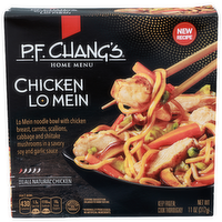 P.F. Chang's Home Menu Noodle Bowl With Chicken Breast, Carrots, Scallions, Cabbage And Shiitake Mushrooms In a Savory Soy Garlic Sauce P.f. Lo Mein - 11 Ounce