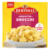 Bertolli Pasta Sides Herb Gnocchi, Frozen - 13 Ounce