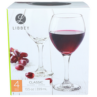 Libbey Classic Glasses - 13.5 Ounce - 4 Count