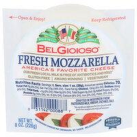 Belgo Fresh Mozzarella Cheese Ball - 8 Ounce