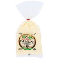 Belgioioso Full Sweet Nutty Grated Cheese Parmesan All-Natural Bag Twist Tie - 8 Ounce