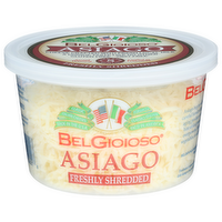 Belgioioso Asiago Freshly Shredded - 5 Ounce