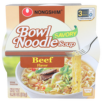 Nongshim Beef Flavor Savory Bowl Noodle Soup - 3.03 Ounce